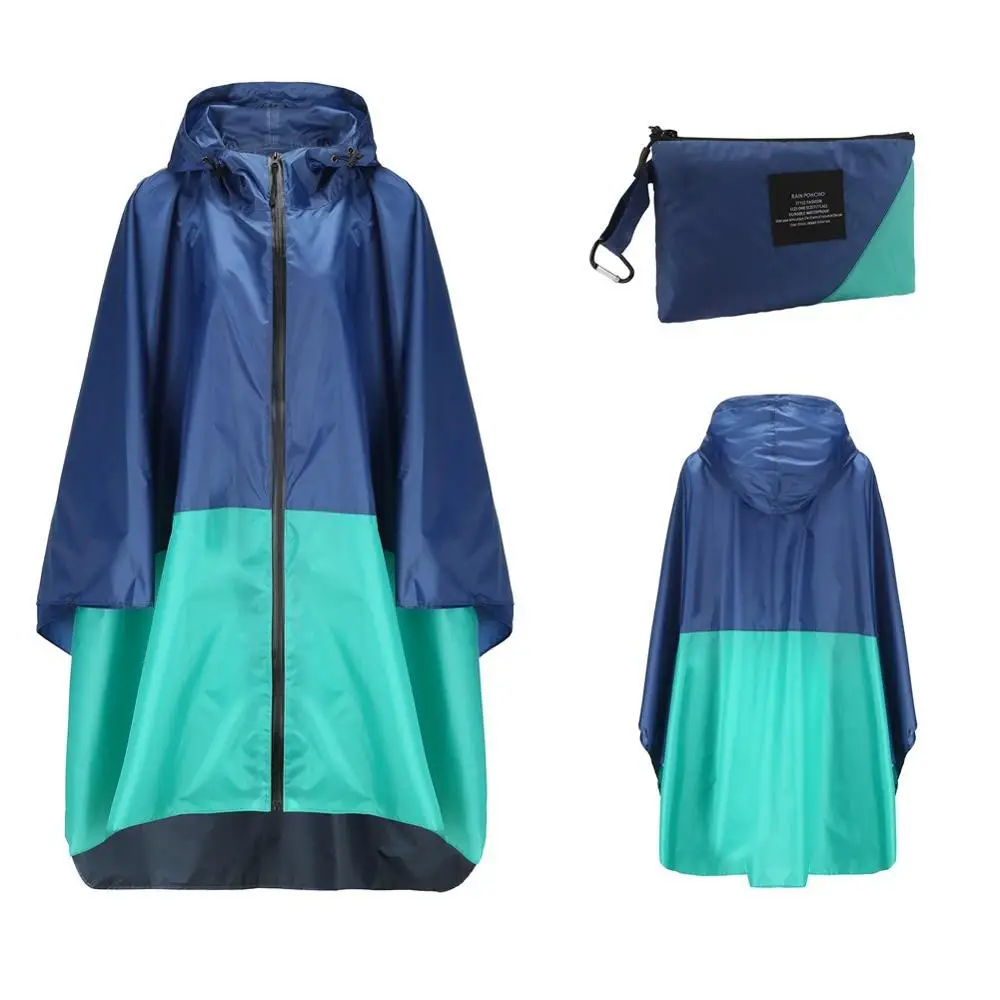 Raincoat Poncho Women Men Adults Biker Waterproof Windproof