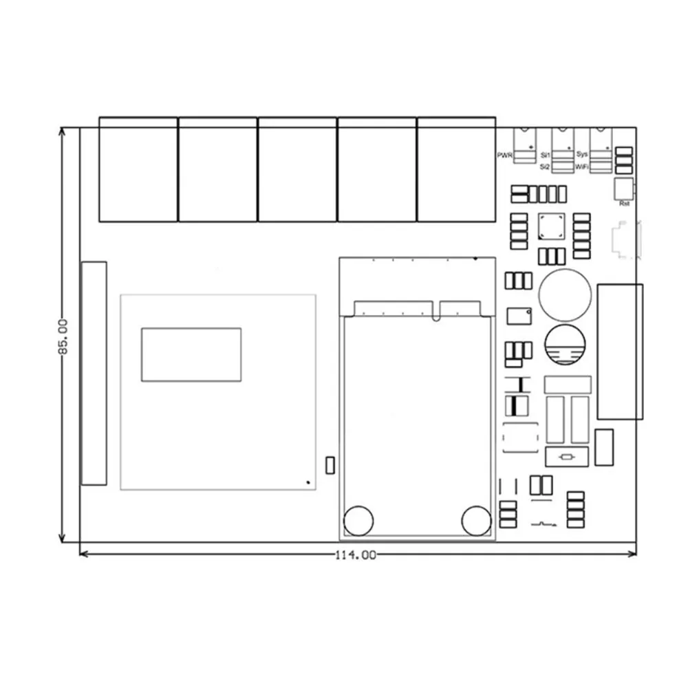 Taidacent 3G 4G 802.11n Беспроводная фотовспышка MT7620A Wifi модуль Openwrt| |