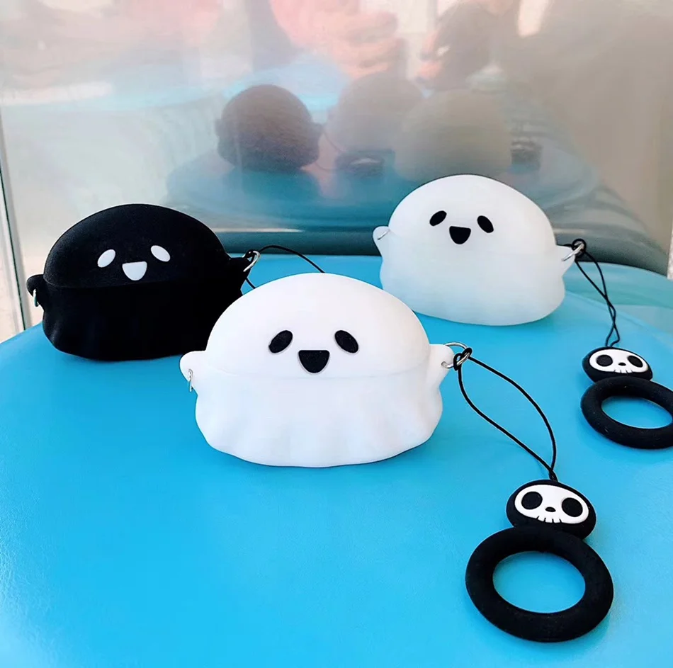 Чехол для наушников для Airpods Pro, силиконовый чехол, красивое с медведем и собакой, 3D мультяшный Кот, чехол для наушников для Apple Air pods Pro 3, чехол s, брелок