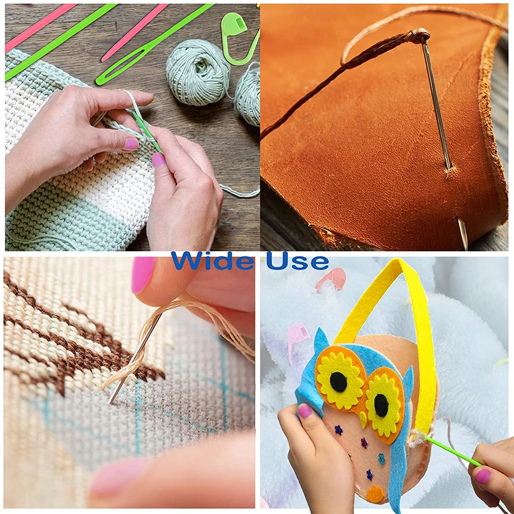 Crochet Needles Yarn Stitch Marker - 26pcs Sewing Knitting Kits Yarn  Needles - Aliexpress