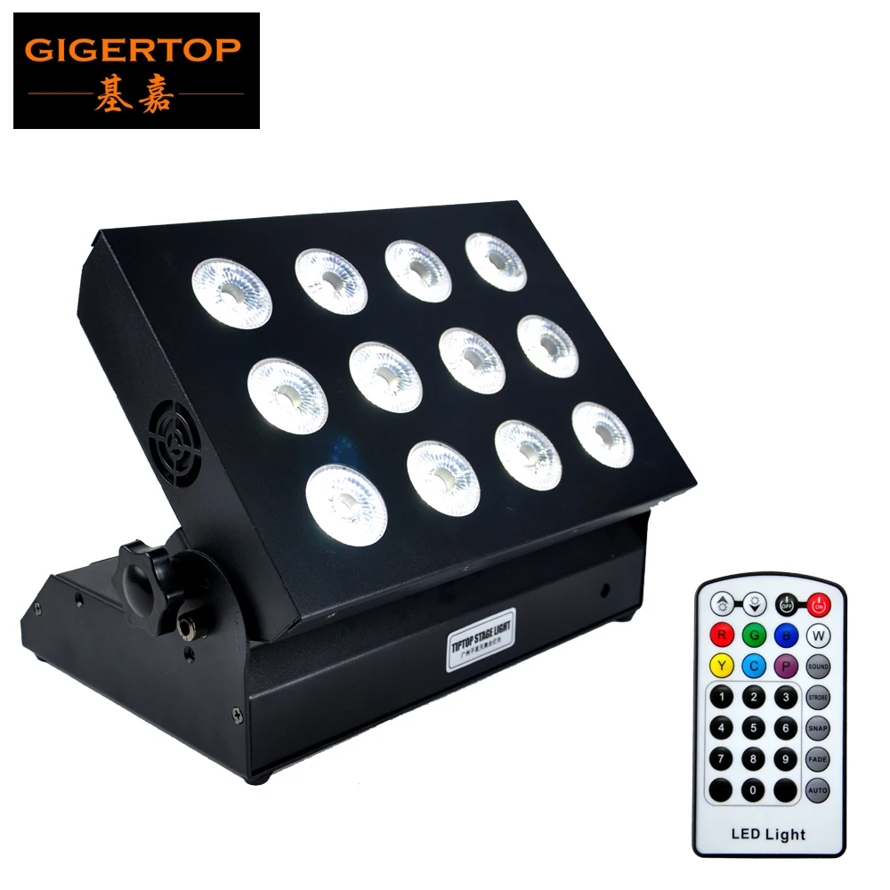 TIPTOP 12x18 Вт 6 в 1 RGBAW + УФ батарея беспроводной светодиодный светильник для мытья