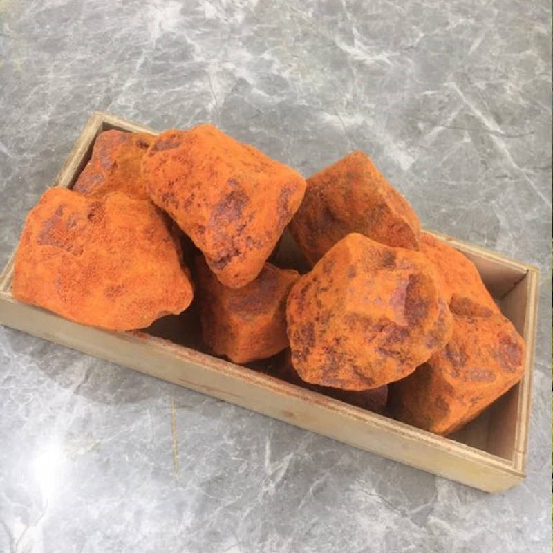 Natural Realgar Stone Arsenic Sulphide Ore Crystal Mineral Ore Orpiment Realgar SPAR Red Realgar Stone 3