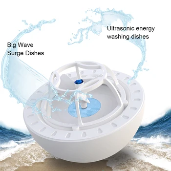 

Multifunctional Ultrasonic Small USB High Pressure Dishwasher Household Portable Saves Space Fast Washing Dish Machine