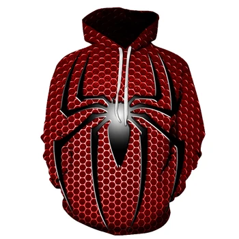 

2020 New Hoodie Men's and Women's Hip Hop Sweatshirt autumn Avenger alliance series spider man Pullover sportswear Casual coat