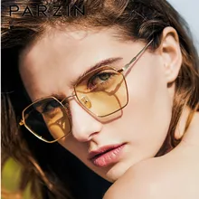 PARZIN Computer Glasses Anti Blue Light Goggles Blue Light Blocking Glasses Vintage Women Eyeglasses Frame 162002