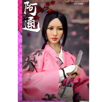 

For Collection WOLFKING WK89018A 1/6th Atung Female Action Figure Collectible Toy 12'' Figure Doll