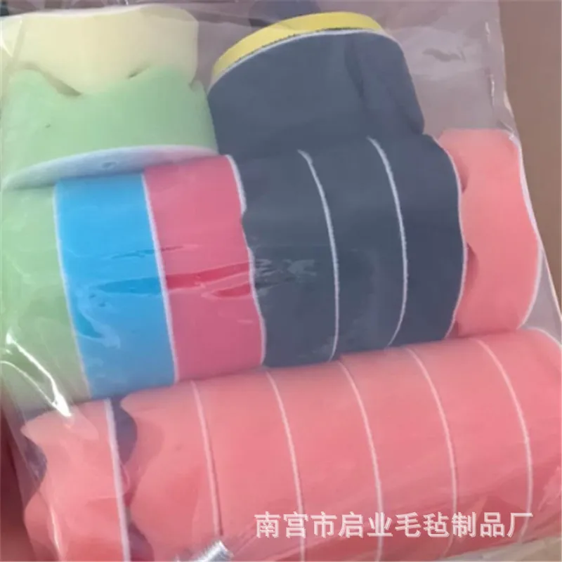 Amazon Международная станция перекрестная граница для 3-7 дюймов губка Roundel полировка 19 шт. автомобиля закрытие глазури красота шерсть колесо