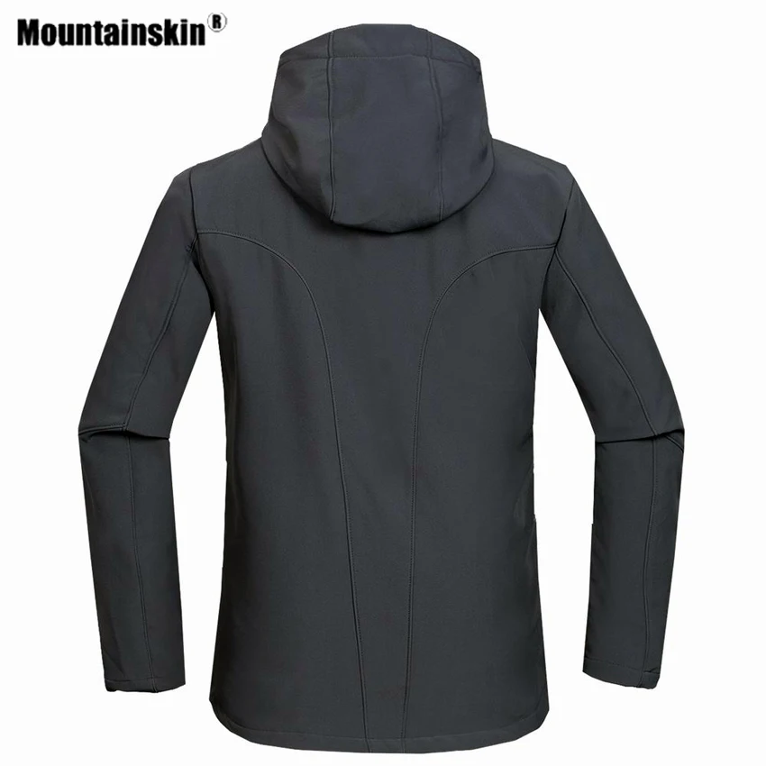 Mountainskin Мужская Флисовая Куртка из флиса для походов, спорта на открытом воздухе, ветровка для альпинизма, кемпинга, треккинга, мужское ветрозащитное пальто VA498