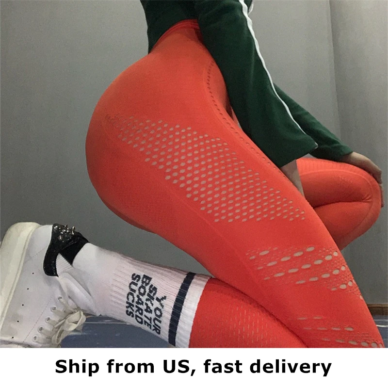 Online Oyoo Super suave delgado sin Yoga Leggings rosa Sexy Yoga Pantalones mujer entrenamiento Leggings