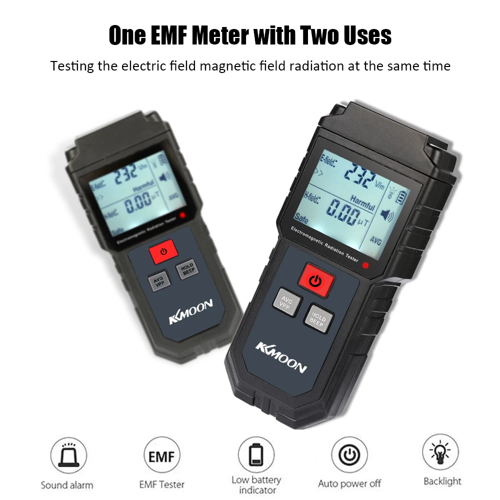 EMF Meter Handheld Mini Digital Counter Dosimeter Tester Field
