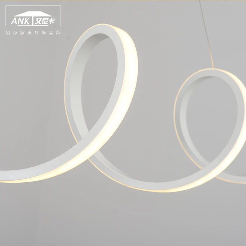 

Postmodern Nordic Led Circle Pendant Light Dining-room Bar Corridor Study Single-head Bed Kitchen Hanging Lamp hanging lamp