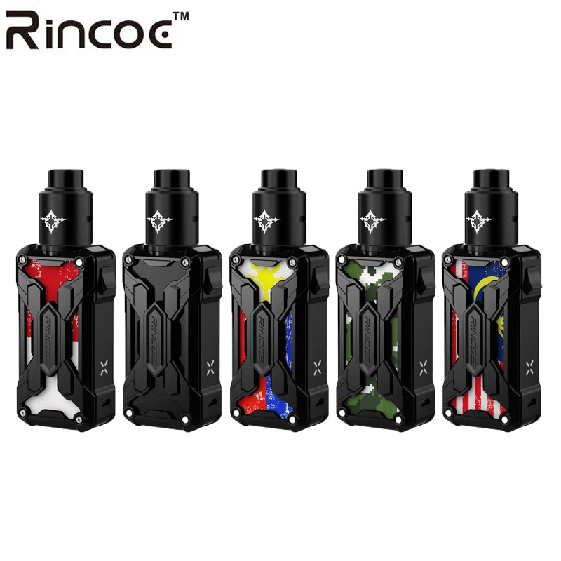 Оригинальный набор Nano RDA Rincoe Mechman 90 Вт нано мод с баком Metis электронная сигарета
