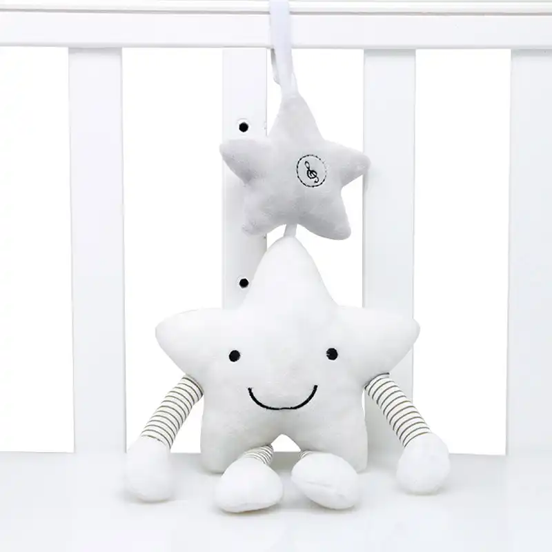 black and white hanging baby toys