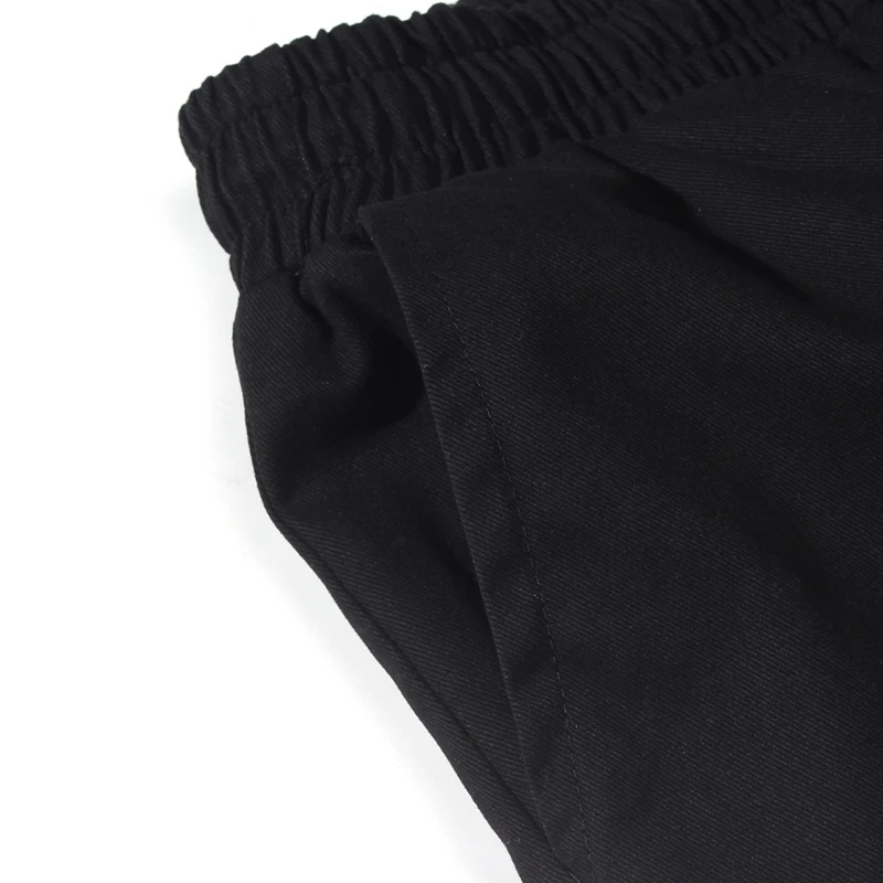 Men's Longpants Casual Corduroy Elastic Leg Opening Patch Print Track Pants Men HipHop Streetwear Harajuku Pant Trousers