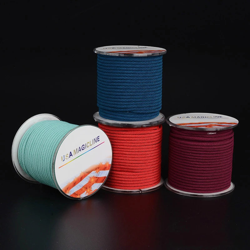 

3pcs/lot Thick Cords Nonelastic wear-resisting 2.5mm Rope Round Bead Non-fading Wire DIY Necklace Bracelet Jewelry Accessories