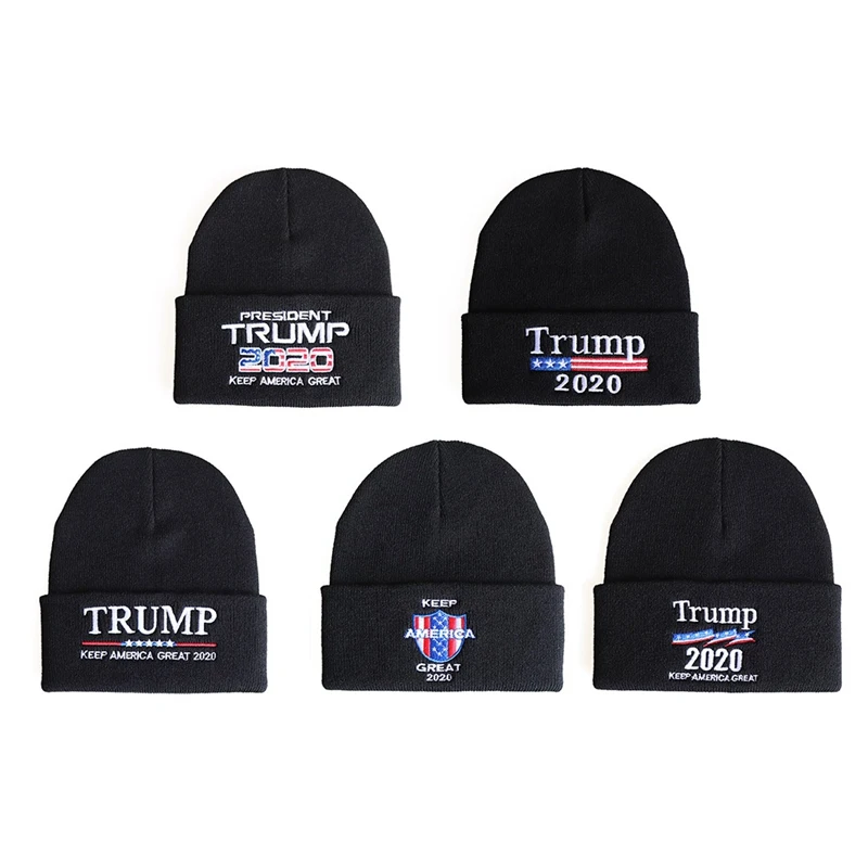 Красные шапочки Дональд Трамп, шапочки, шапочки, переизбранные, удерживают Америку большой вышивкой, флаг США, мага, НОВАЯ шапка, зимняя хлопковая шапка