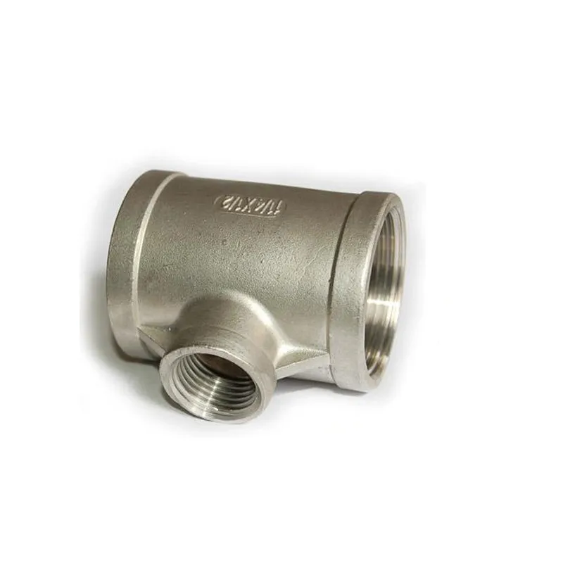 Free shipping 2&quot-1/2&quot-2&quot Female Tee Threaded Reducer Pipe Fittings F/F/F Stainless Steel SS304 | Обустройство дома