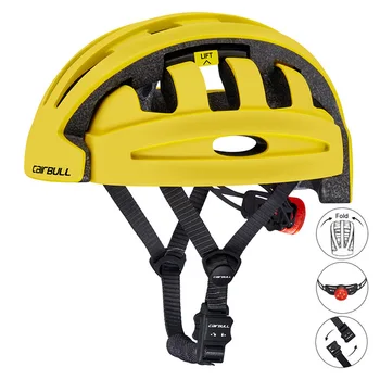 

Outdoor Sports Folding Cycling Helmet Men Women Bicycle Helmet with Taillight Ultralight Mountain Road Bike Riding Helmets