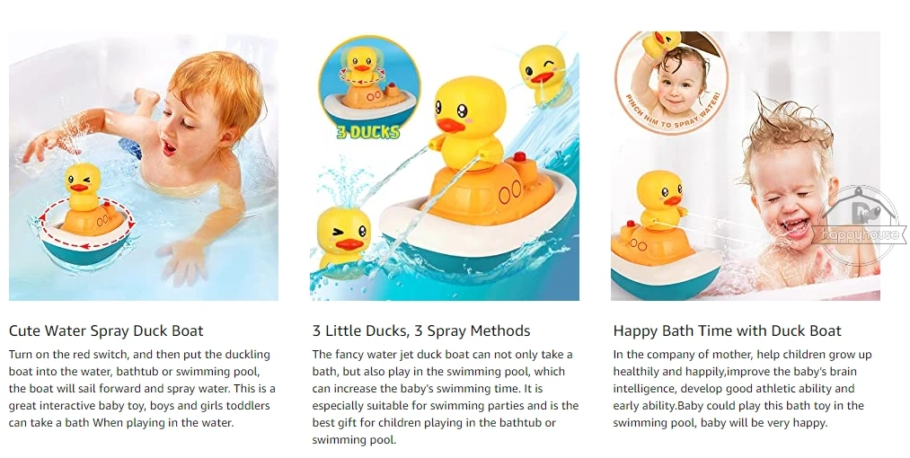 Baby Bath Toys for Kids Electric Duck Sucker Bath Toys Spray Water Toys for Kids Baby Shower Pool Bathtub Toy Sprinkler Baby Toy best baby toddler toys	