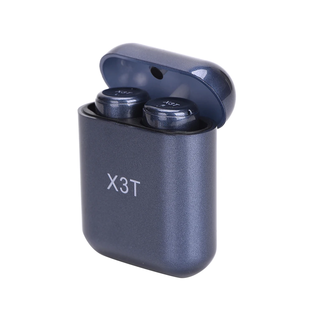 Беспроводная bluetooth-гарнитура для X3T Tws портативная сенсорная Мини спортивная стерео Музыкальная гарнитура с функцией громкой зарядки