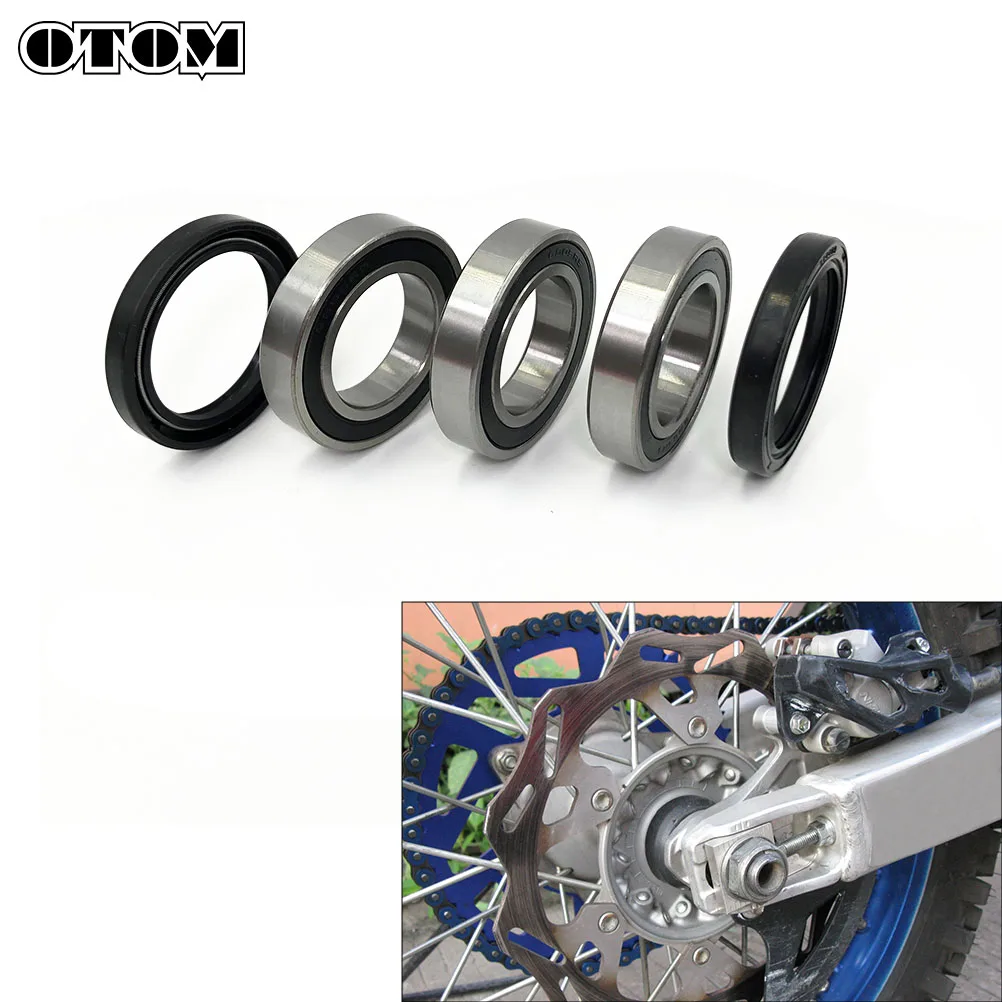 OTOM Motorcycle Rear 6905 Wheel Bearing 32*42*6mm Hub Oil Seal Kit Roller For YAMAHA YZ250F YZ250FX YZ450F Motorbike Accessories