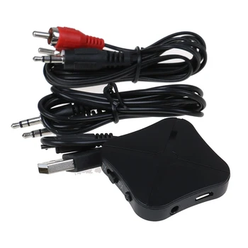 

Wireless Bluetooth 4.2 Audio Transmitter Receiver Hifi Music Adapter Rca Aux