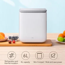 

Baseus 6L ice house mini fridge, student dormitory cold and warm fridge, home ice box mask refrigerator for fresh fruit use