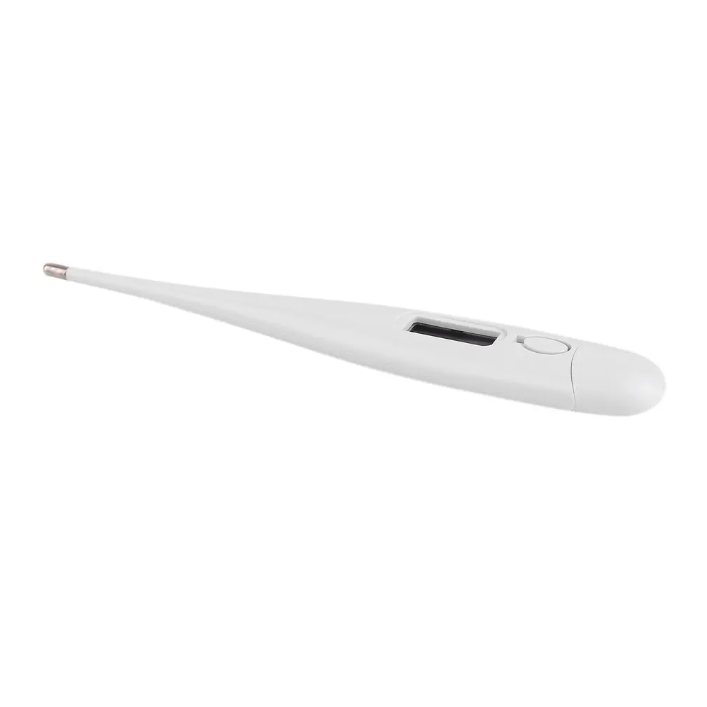 Белый пластиковый чехол Seling, цифровой ЖК-дисплей, бытовой электронный термометр для детей и взрослых, датчик температуры