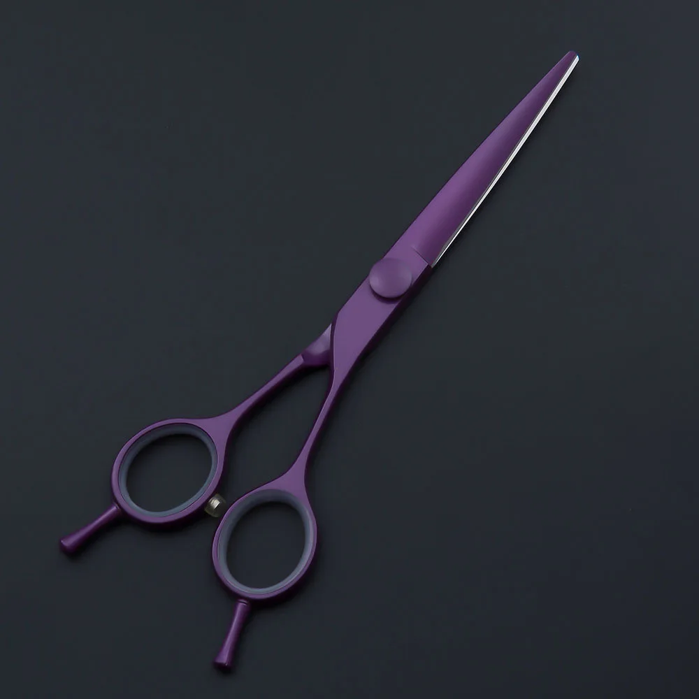 New Professional Hair Scissors 6.0 inch 440c Japan Hairdressing Cutting Scissors Barber Shears Scissors purple blue scissors
