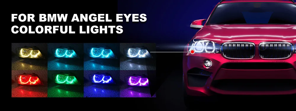 Bevinsee H8 LED H11 Led H7 H4 H9 Headlights for Car 100W 15000LM 6000K White HB3 HB4 Light Bulbs for BMW X3 X5 M3 I3