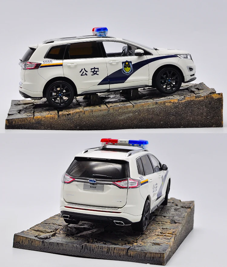 1:18 FORD EDGE SUV литая модель автомобиля игрушки Металлическая Модель автомобиля оригинальная коробка