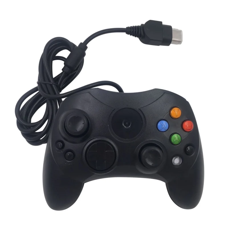 Для 1 шт. классический проводной джойстик для Xbox One Generation геймпад джойстика для microsoft ретро джойстик - Цвет: black