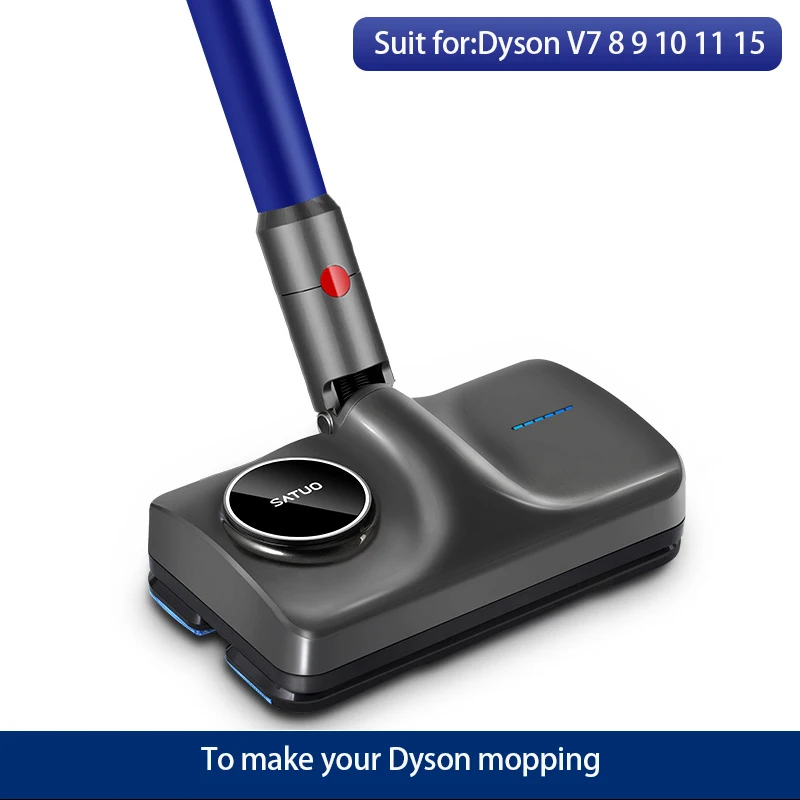 Satuo High-efficiency Vibration Mopping Brush Head For Dyson V7 V8 V9 V10  V11 V15 - Vacuum Cleaner Parts - AliExpress