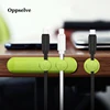 Oppselve High Quality Magnetic Cable Winder Silicone USB Cable Organizer Wire Cord Desk Holder Date Charging Cable Tidy Clip ► Photo 2/6