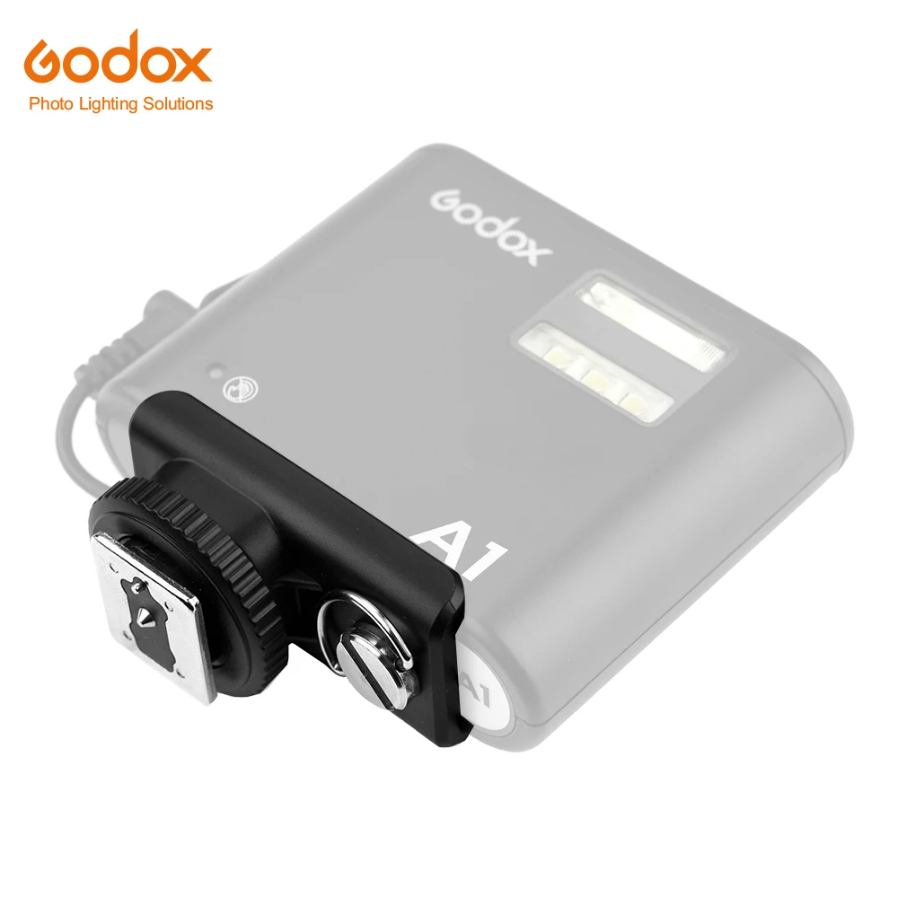 Godox A1 мобильный телефон смарт Вспышка Горячий башмак кронштейн видеокамера DSLR