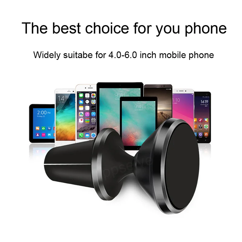 Магнитный автомобильный держатель для телефона для iPhone 11X7 samsung 360 Air Mount Магнитная подставка для мобильного телефона в автомобиле gps держатель