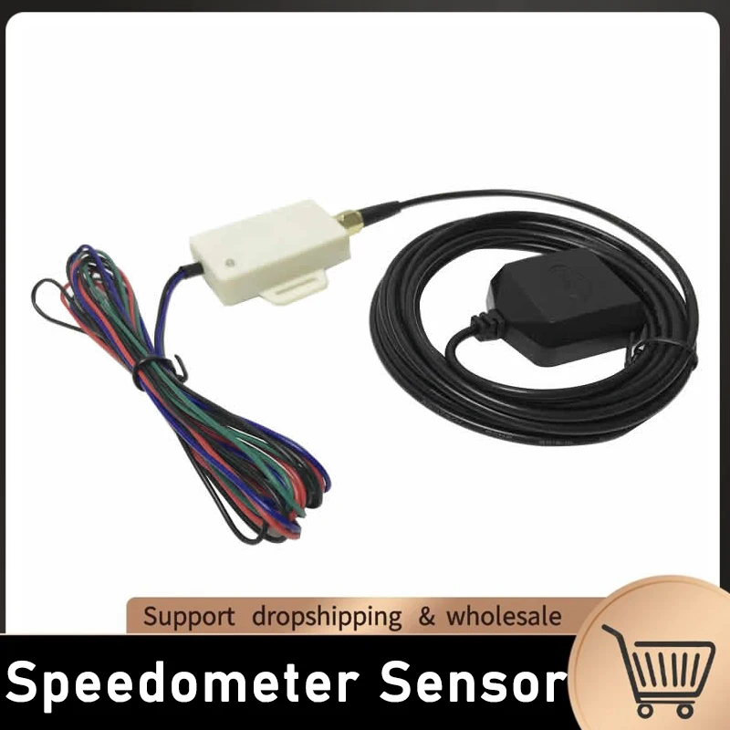 Speedometer Sensor + GPS Antenna Adapter Kit White Mini Size Speed Sender Signal Motorcycle Odometer Compensation in Tunnel | Автомобили и