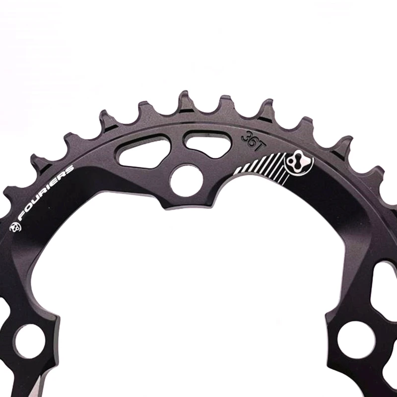 FOURIERS MTB велосипедная Звездочка 94 BCD Круглый горный велосипед узкая широкая цепь 36T 38T велосипедная звездочка