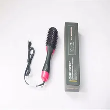 Лидер продаж горячий воздушный гребень 2-в-1 мульти-функциональный отрицательных ионов Уход за волосами для завивки волос прямые волосы расческой дует расчески моделирующая расческа