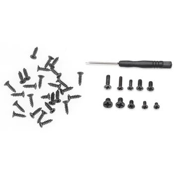

500Pcs M2/M2.5/M3 Black Metal Cross Head Screw & 800Pcs M2 Cross Screws Carbon Steel Set Black