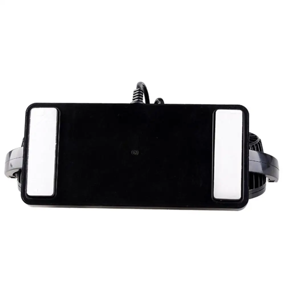 12 V/24 V Dual Head охлаждающий Осциллирующий на заднем сиденье Вентиляционный воздух вентилятор грузовик воздушный вентилятор Регулируемый охладитель Вентилятор охлаждения