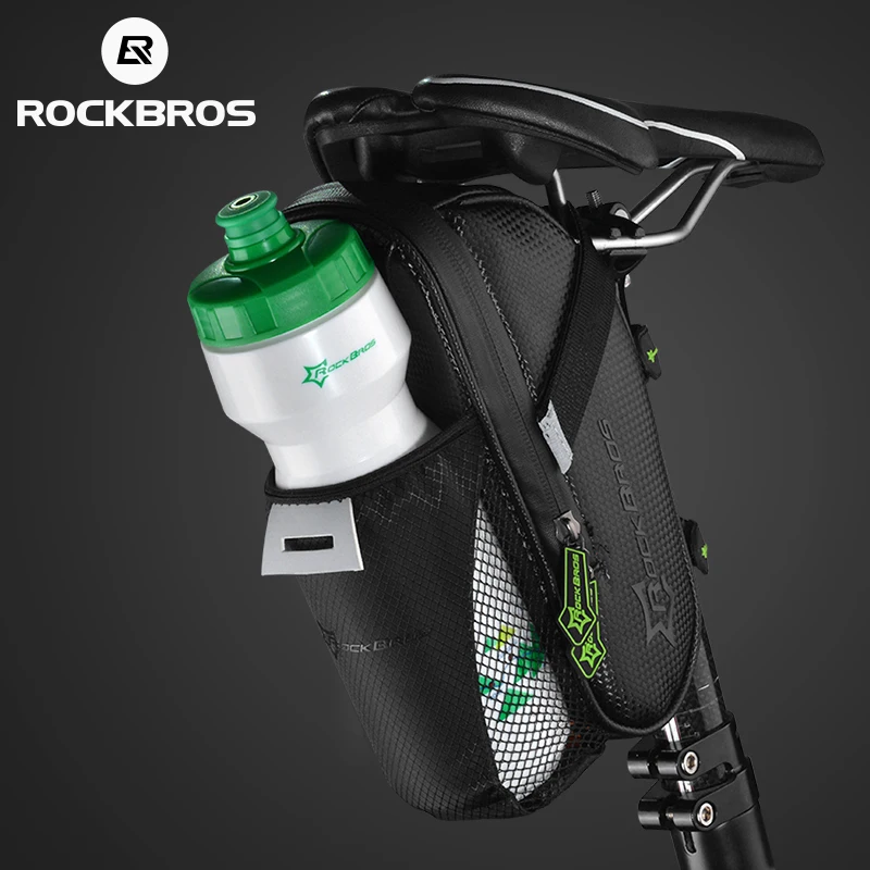 ROCKBROS Велосипед Водонепроницаемый Заднего Сумка С Бутылкой Воды Карманный Хвост