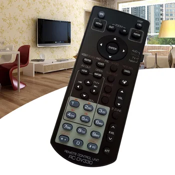 

RC-DV330 Replace Accessaries Multimedia DVD Audio Universal Black Small ABS Remote Control Wireless Car Radio For Kenwood DDX271