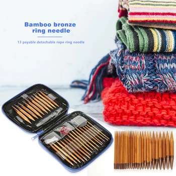 Bamboo Circular Knitting Needles Set 2