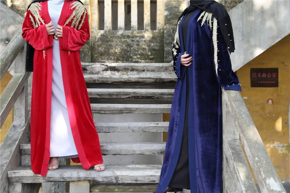 Бархатные Мусульманские Платья фото 3