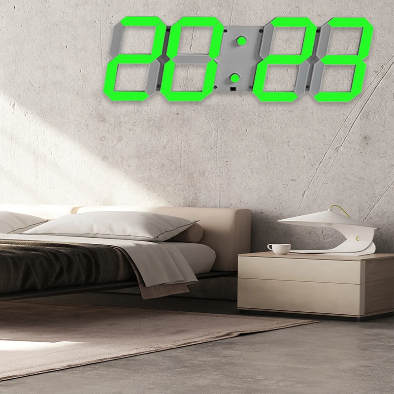 Настенные часы детский будильник электронные настенные часы horloge digitale Электронные часы