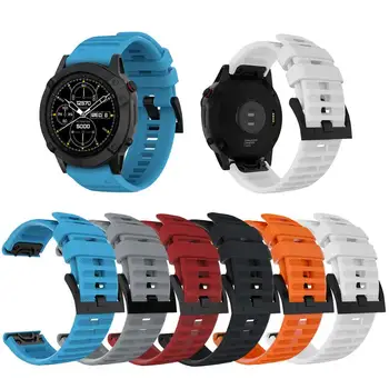 

Silicone Watchband Bracelet Wrist Strap for Garmin Fenix 6 Smart Watch Strap Replacement for Garmin Fenix 6 Smart Accessories