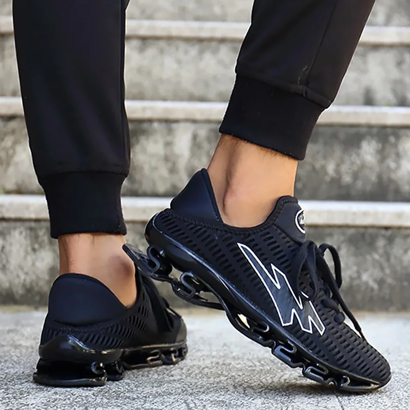 Men's shoes Cushioning Male sneaker Running shoes Air mesh Designer shoes breathable Trainers Wear resistant