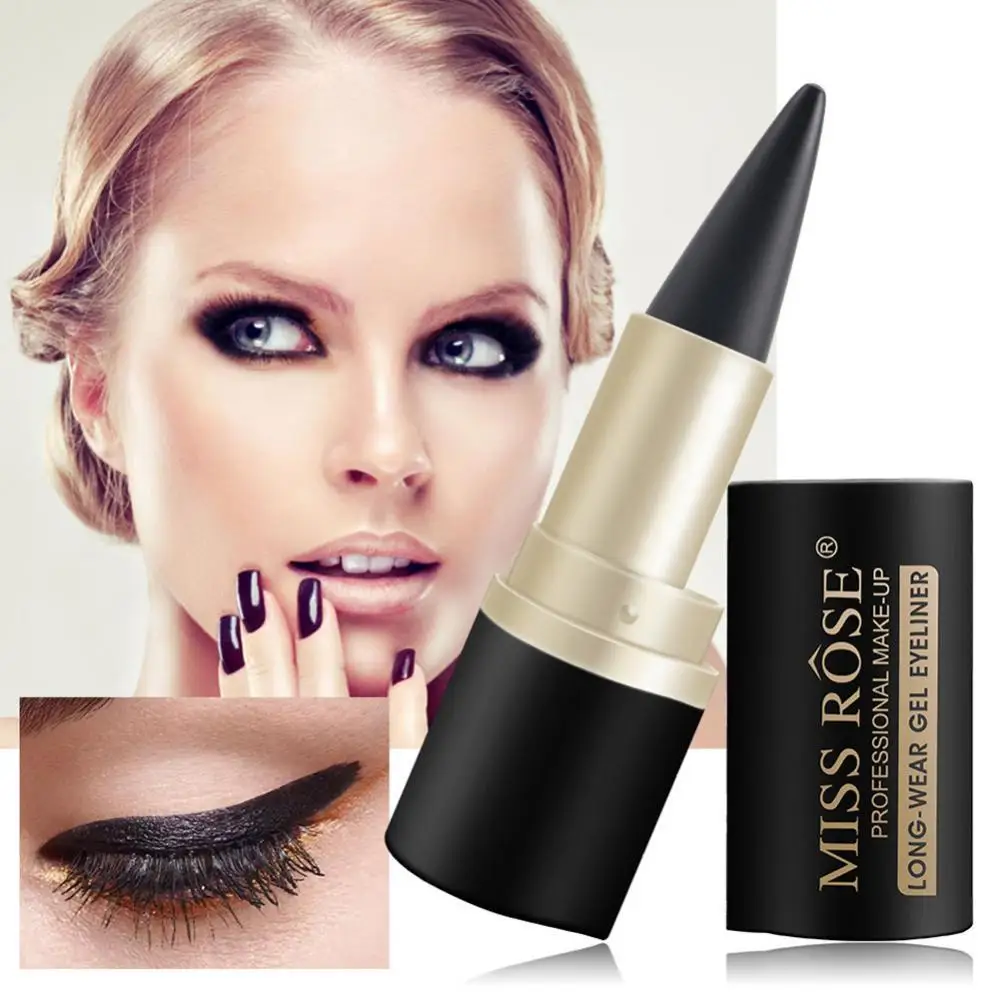 Long Lasting Eyeliner Gel MISS ROSE Pen Makeup