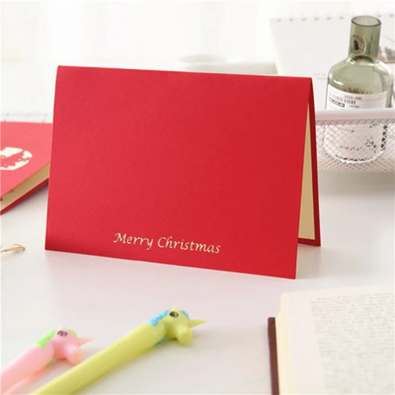 3D полый ручной работы поздравительная открытка всплывающие поздравительные открытки Рождественская открытка маленькая Подарочная открытка подарок на год пригласительная открытка